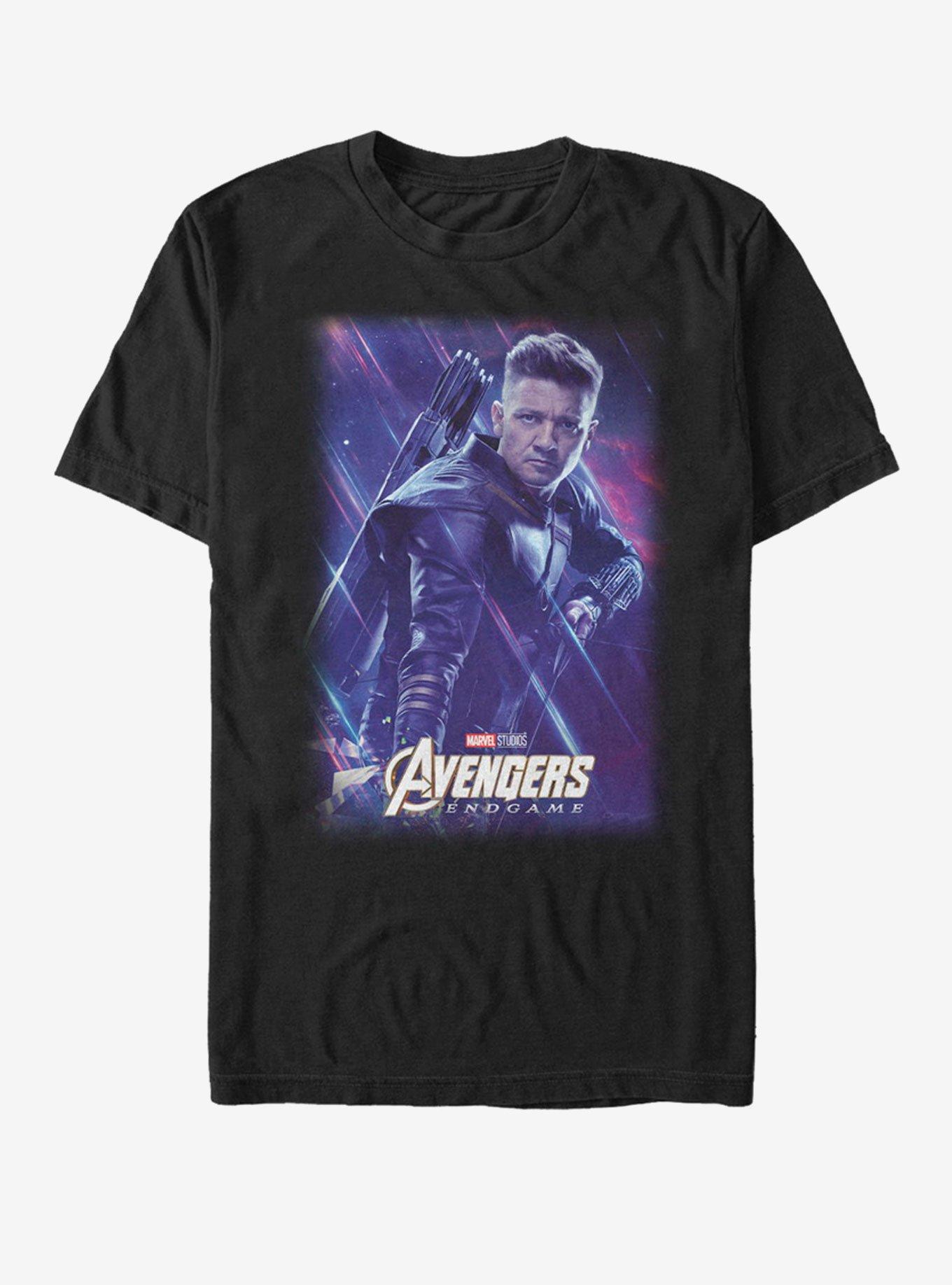 Marvel Avengers: Endgame Space Hawkeye T-Shirt, BLACK, hi-res