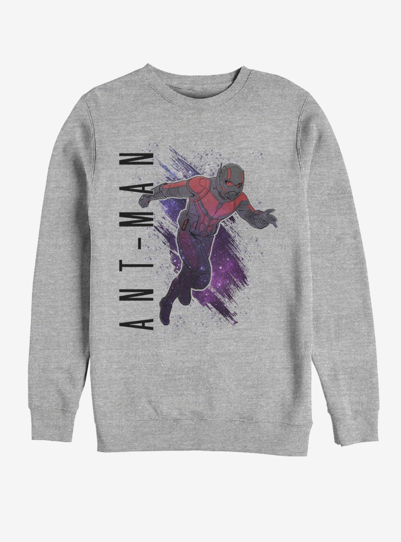 Marvel Avengers: Endgame Ant-Man Painted Sweatshirt, ATH HTR, hi-res