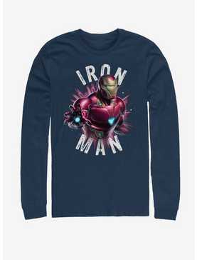 Marvel Avengers: Endgame Iron Man Burst Long-Sleeve T-Shirt, , hi-res