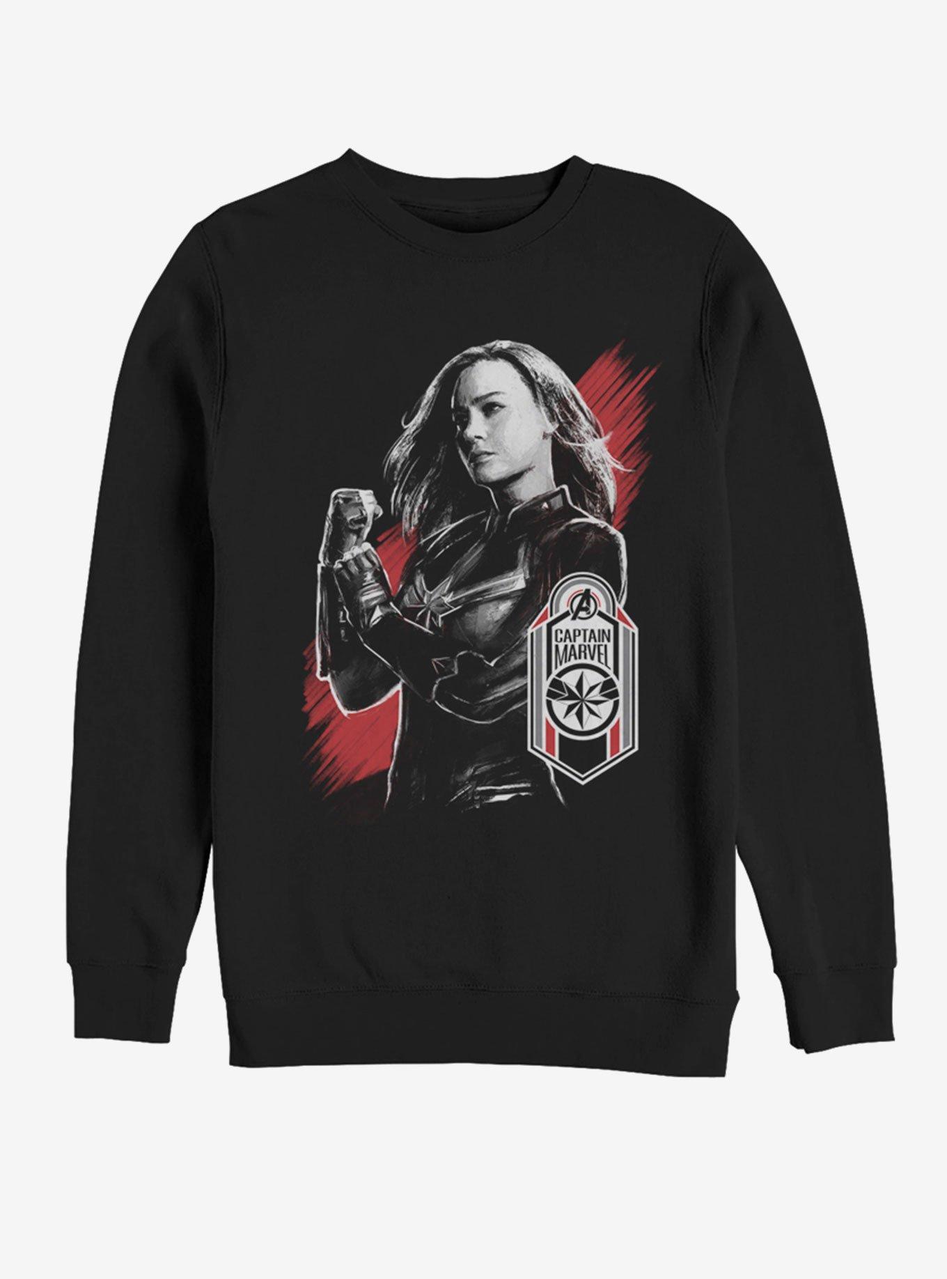 Marvel Avengers: Endgame Captain Marvel Tag Sweatshirt, , hi-res