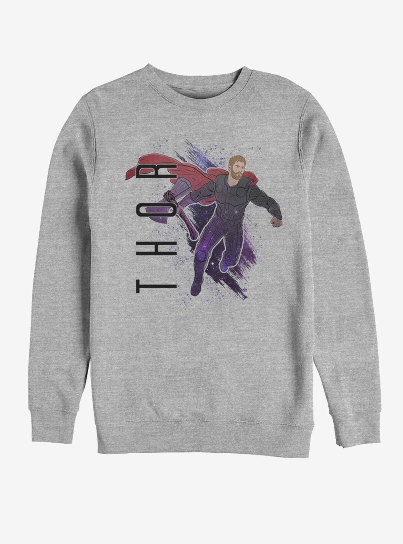 Marvel Avengers: Endgame Thor Painted Sweatshirt, , hi-res