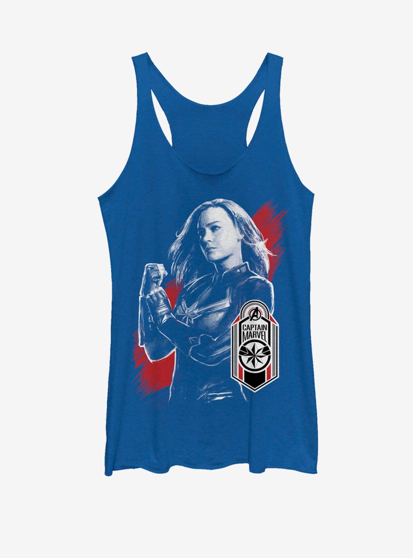 Marvel Avengers: Endgame Captain Marvel Tag Girls Tank