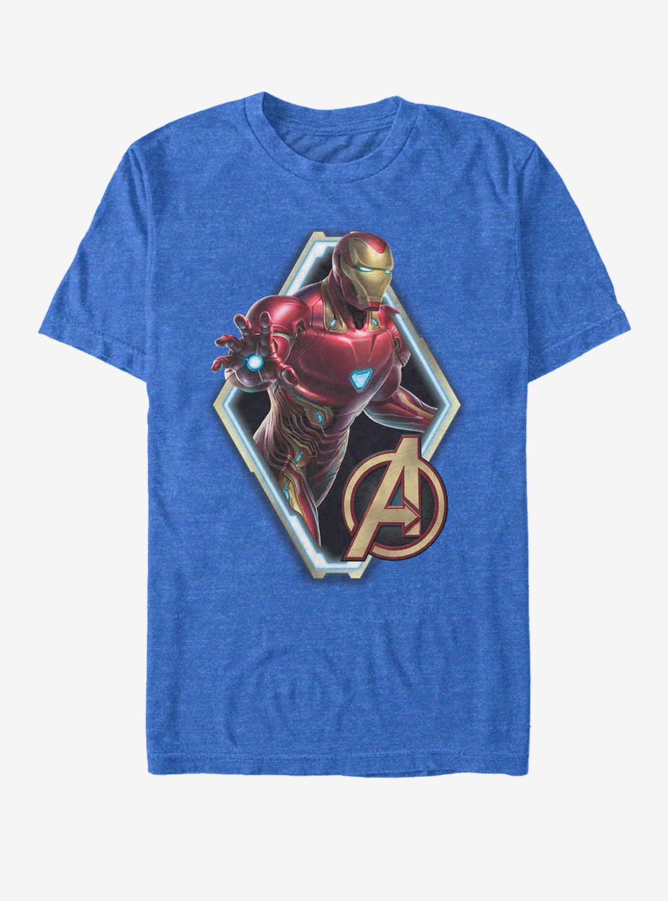 Marvel Avengers: Endgame Iron Man Sun T-Shirt, ROY HTR, hi-res