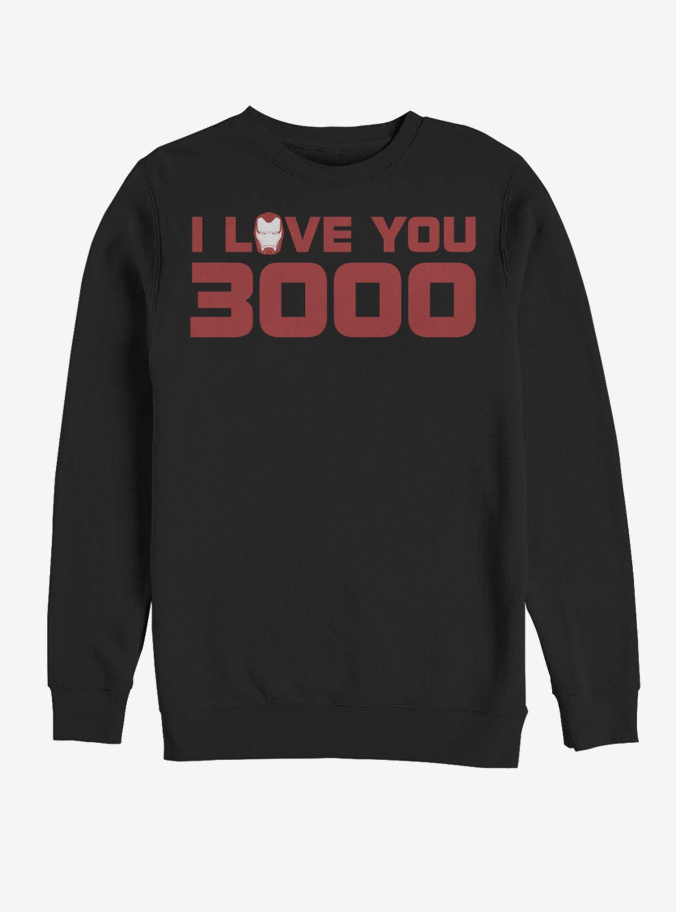 Marvel Avengers: Endgame Iron Man Love Sweatshirt, , hi-res