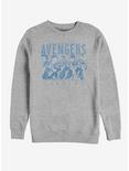 Marvel Avengers: Endgame Avenger Endgame Group Sweatshirt, ATH HTR, hi-res