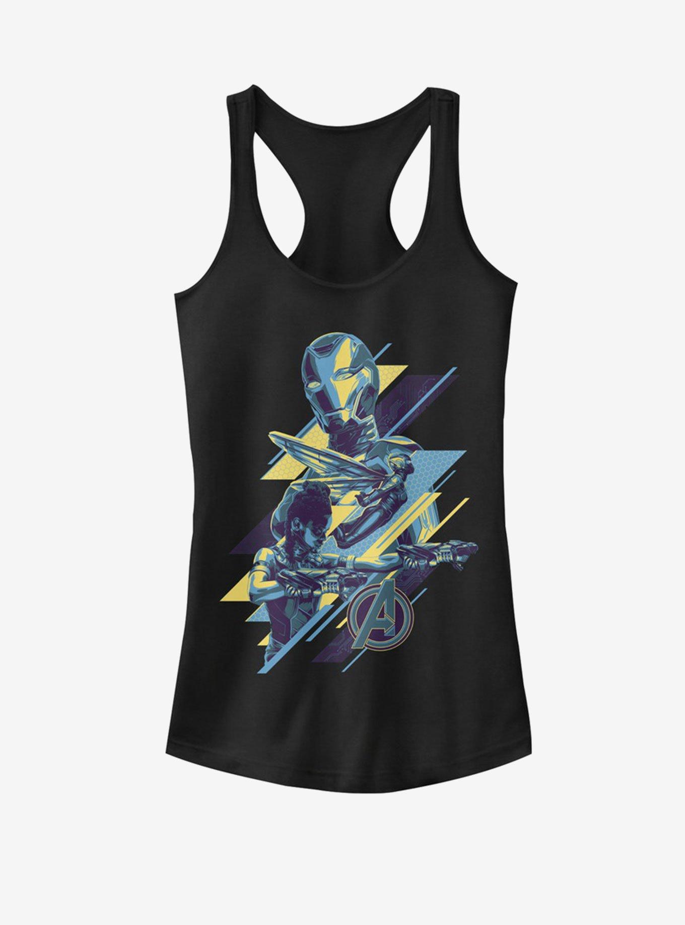 Marvel Avengers: Endgame Geo Ladies Girls Tank, BLACK, hi-res