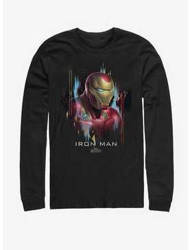 Marvel Avengers: Endgame Iron Man Portrait Long-Sleeve T-Shirt, , hi-res