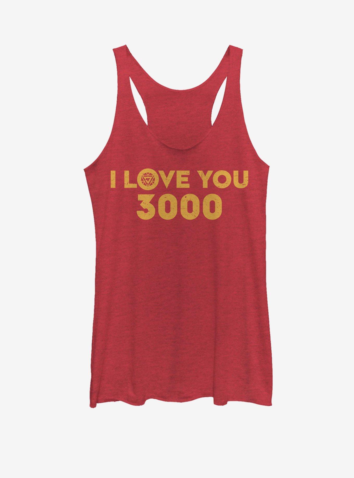 Marvel Avengers: Endgame Love 3000 Girls Tank, RED HTR, hi-res