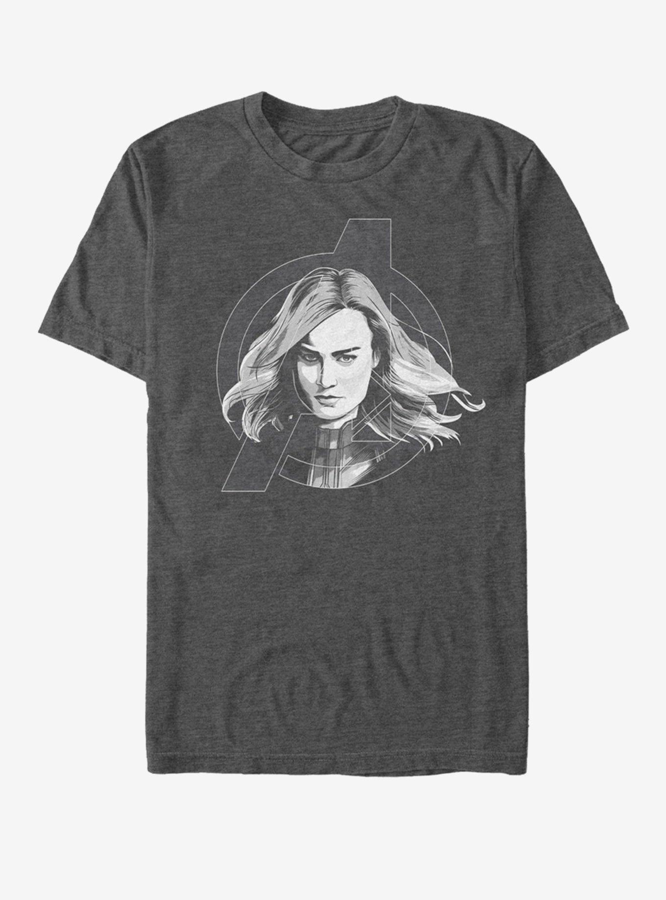 Marvel Avengers: Endgame Black and White T-Shirt, , hi-res