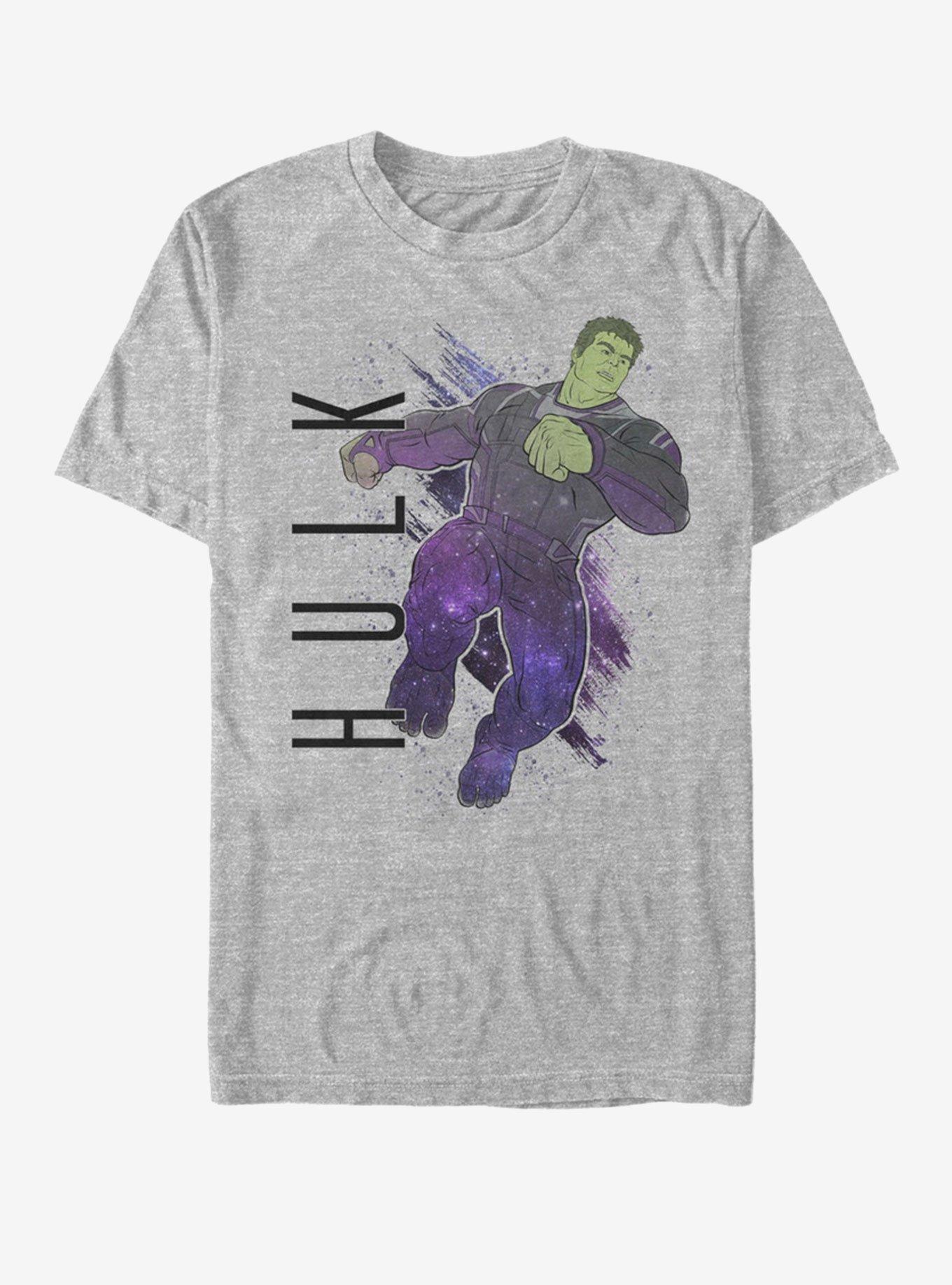 Marvel Avengers: Endgame Hulk Painted T-Shirt, ATH HTR, hi-res