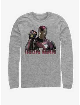 Marvel Avengers: Endgame Iron Man Stones Long-Sleeve T-Shirt, , hi-res