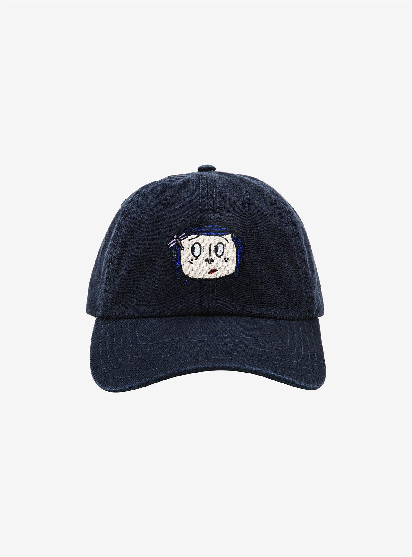 Coraline Embroidered Face Cap - BoxLunch Exclusive | BoxLunch