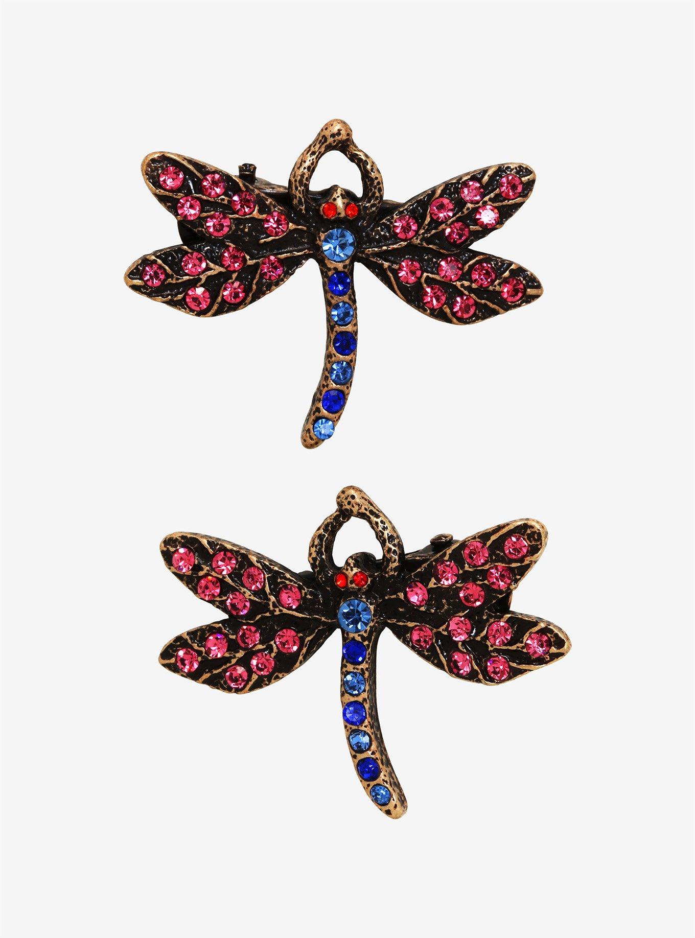 Coraline Dragonfly Hair Clip Set - BoxLunch Exclusive
