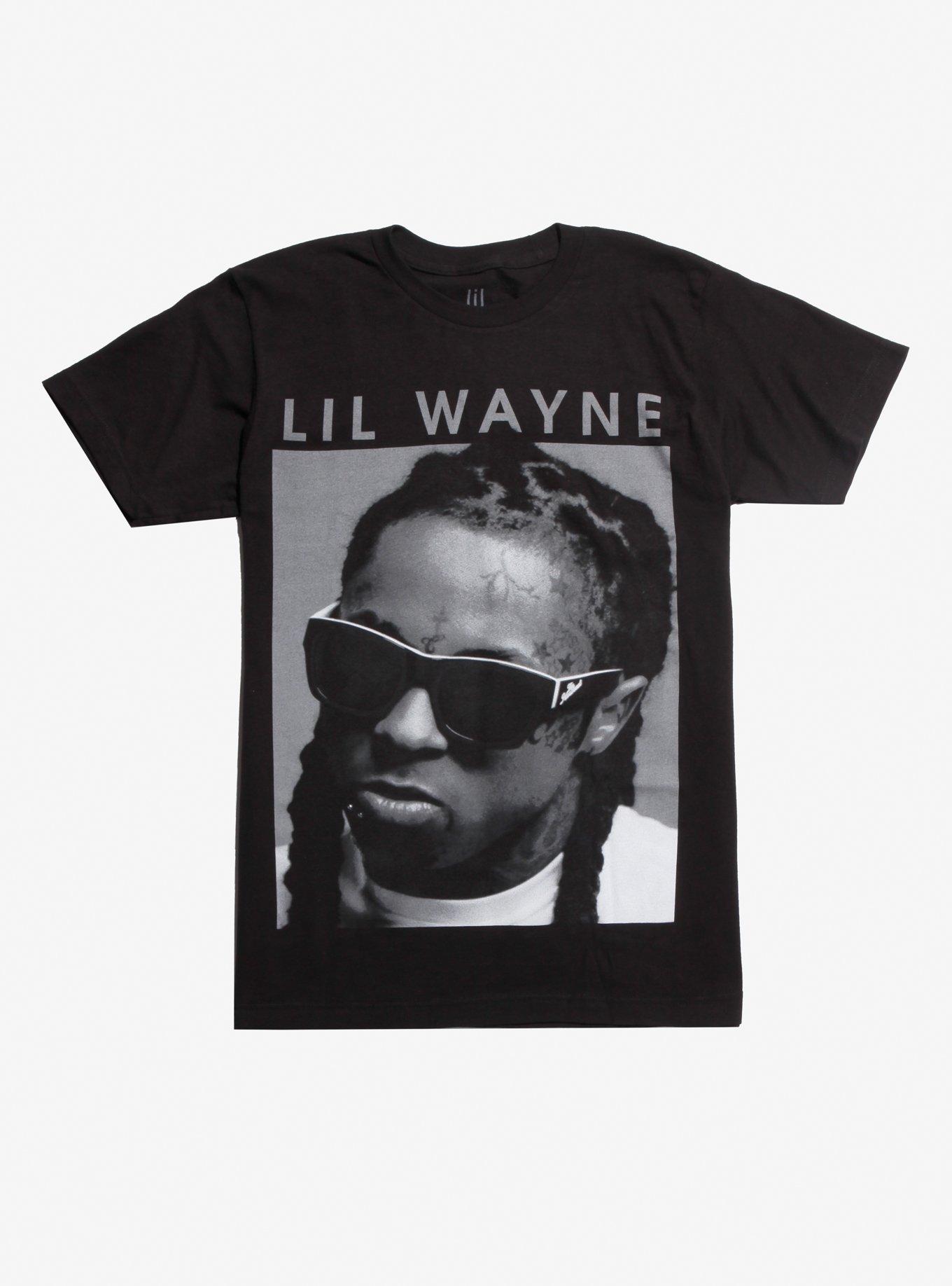 Lil Wayne Photo T-Shirt, BLACK, hi-res