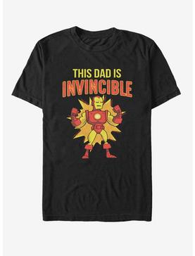 Marvel Iron Man This Dad Is Invincible T-Shirt, , hi-res