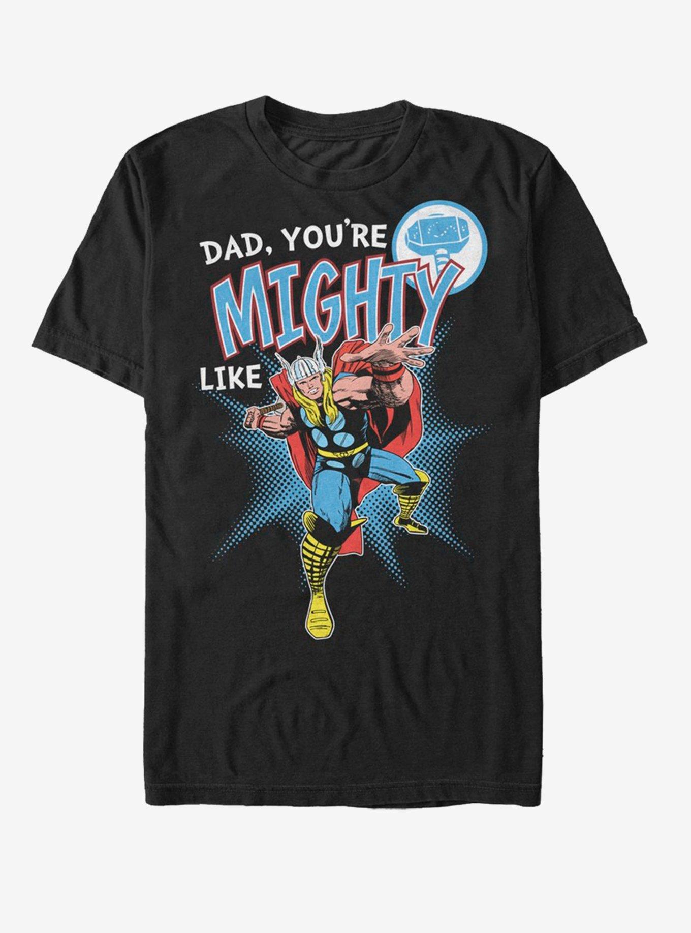 Marvel Thor Mighty like Dad T-Shirt, , hi-res