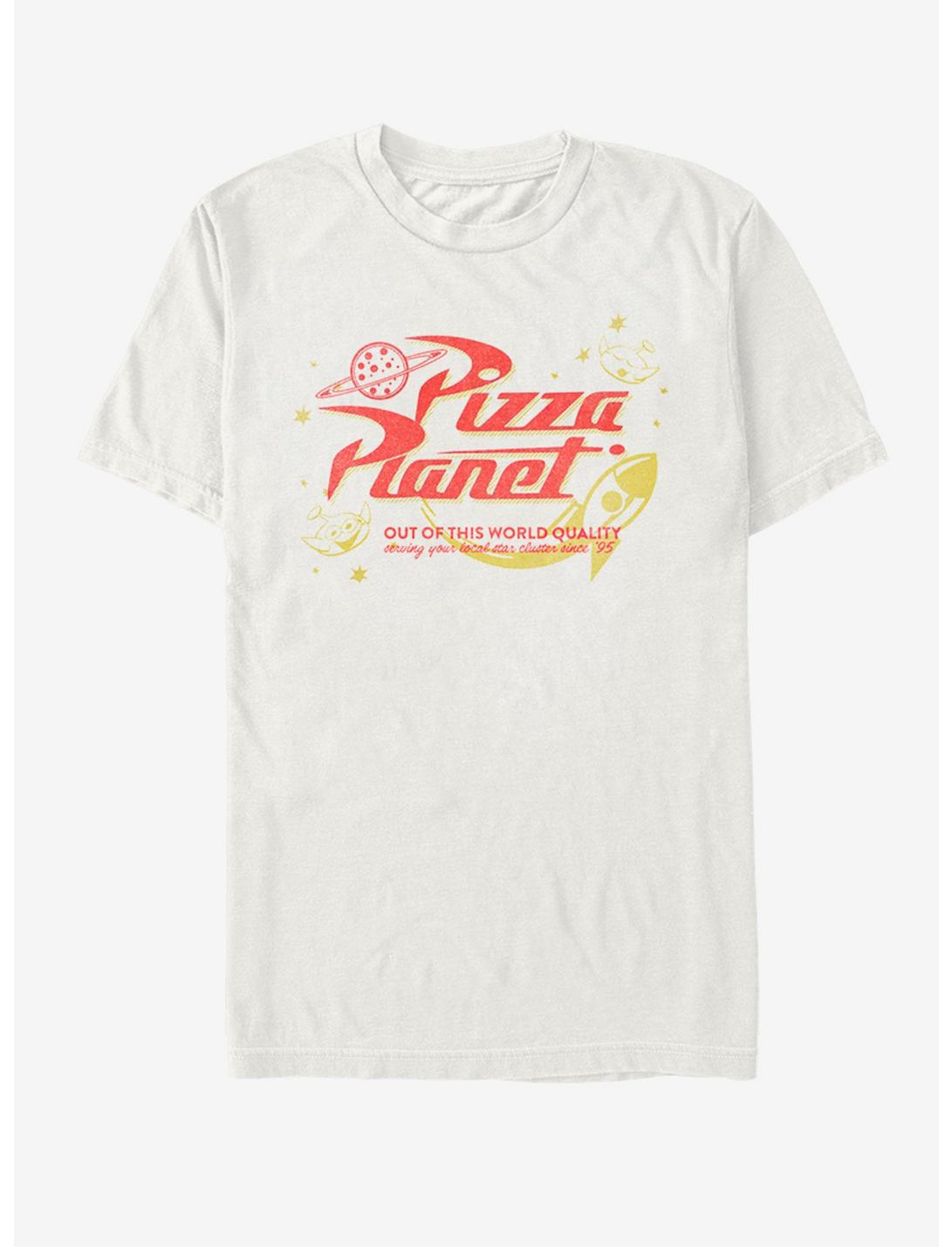 Disney Pixar Toy Story Retro Pizza Planet T-Shirt, NATURAL, hi-res