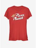 Disney Pixar Toy Story Vintage Pizza Logo Girls T-Shirt, RED, hi-res