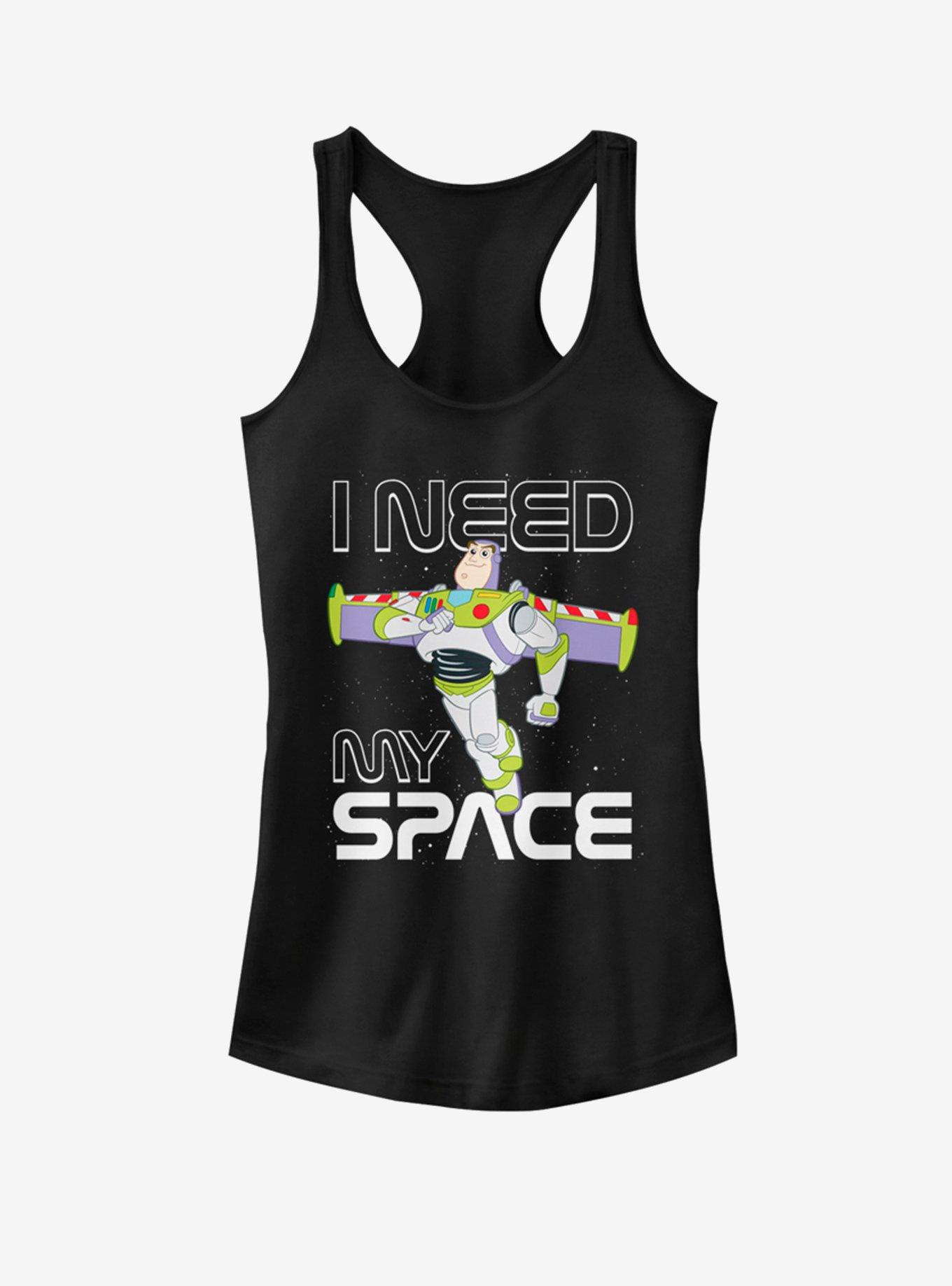 Disney Pixar Toy Story Buzz Space Girls Tank, BLACK, hi-res