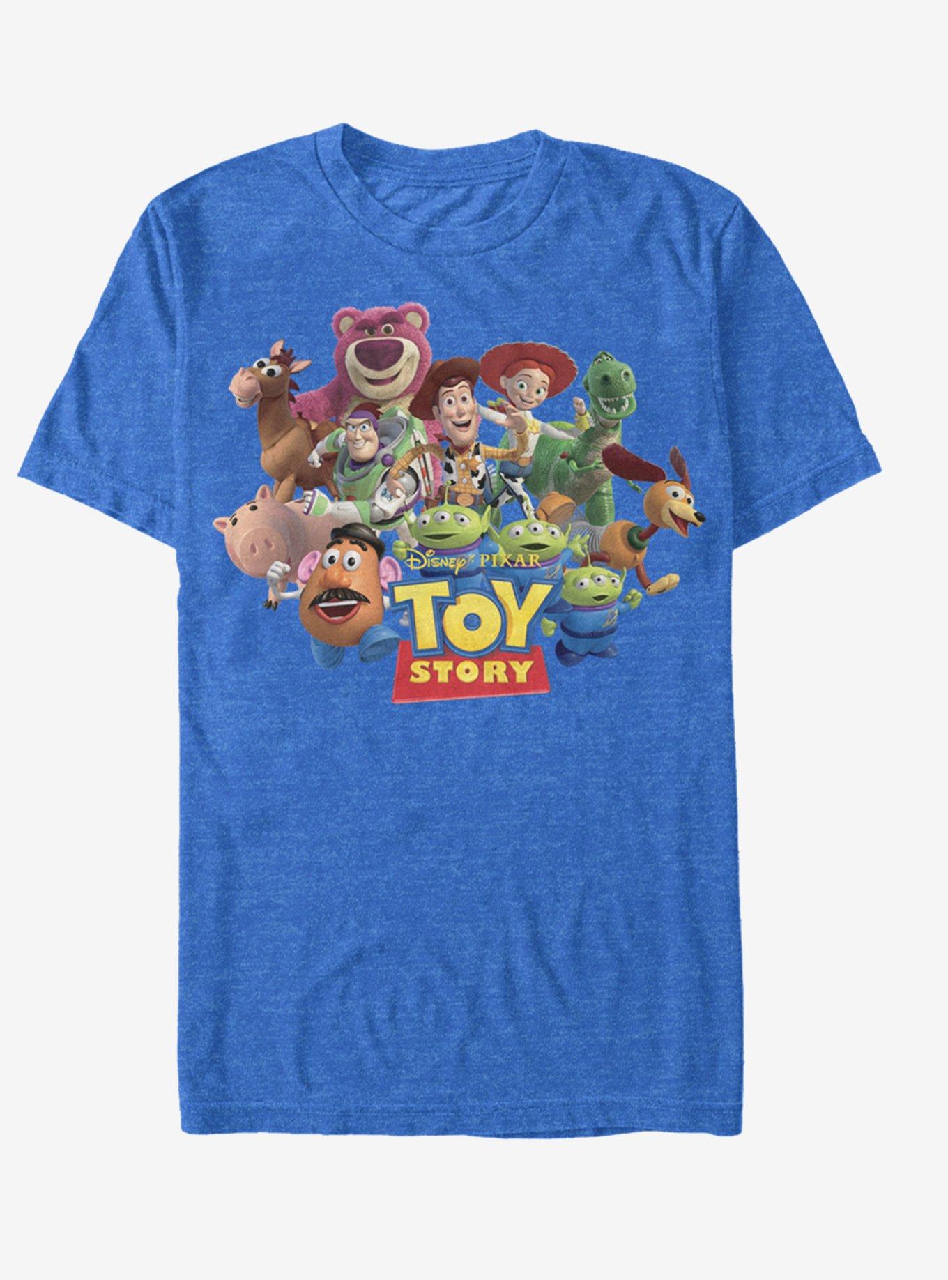 Disney Pixar Toy Story Running Team T-Shirt - BLUE | Hot Topic
