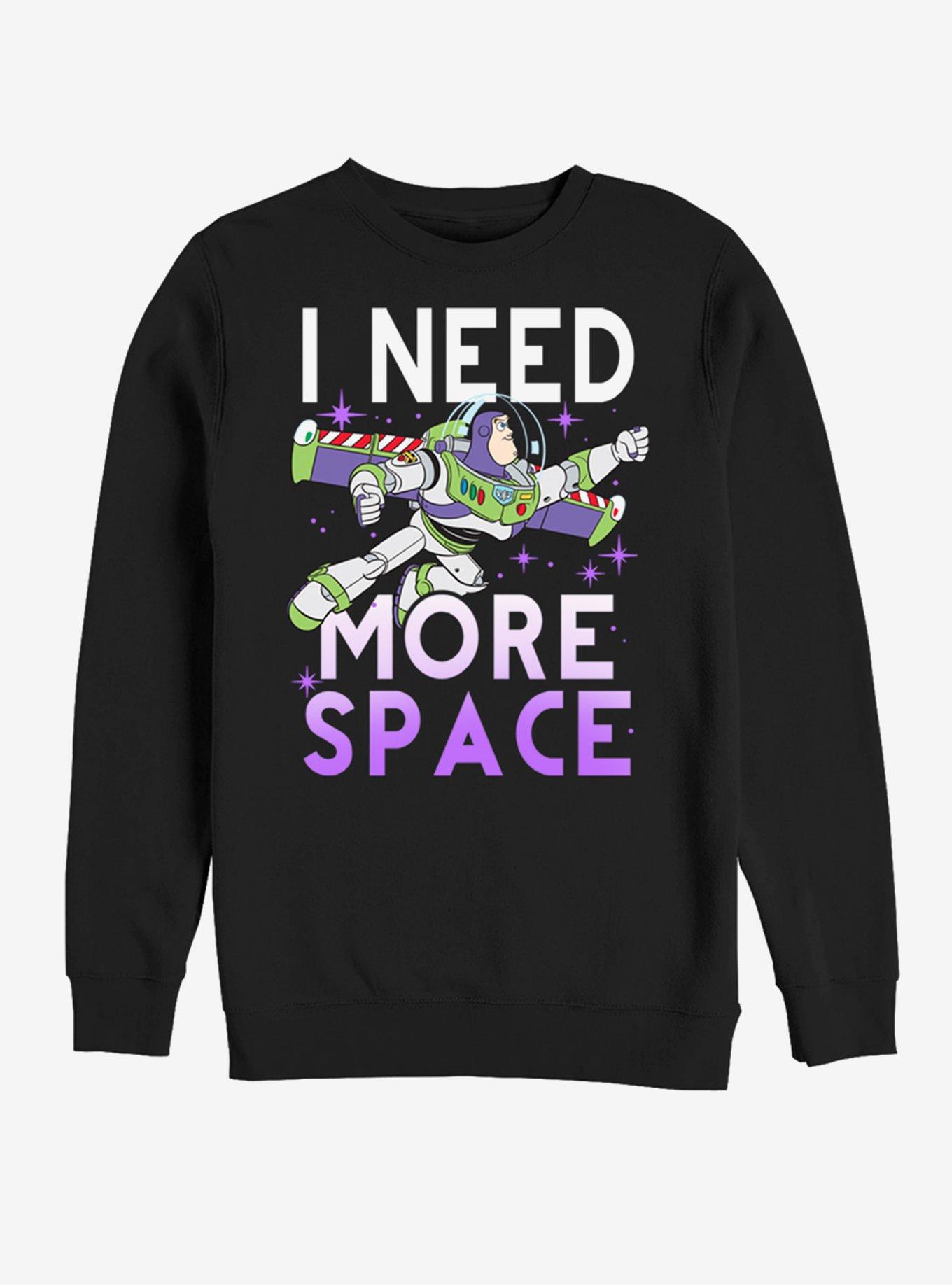 Disney Pixar Toy Story More Space Sweatshirt, BLACK, hi-res