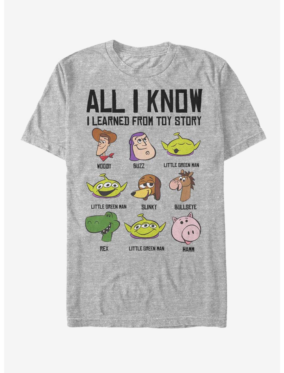 Disney Pixar Toy Story All I Know T-Shirt, ATH HTR, hi-res