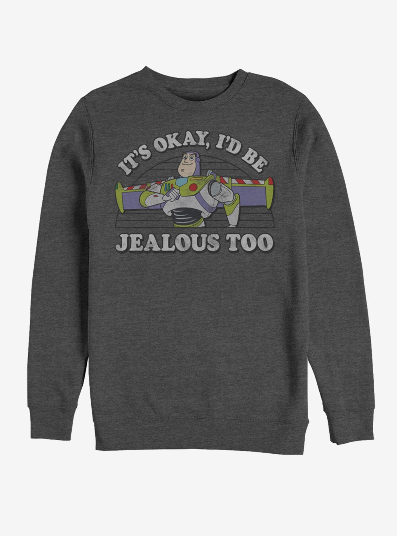 Disney Pixar Toy Story Jealous Too Sweatshirt, CHAR HTR, hi-res