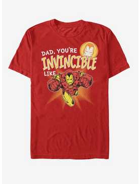 Marvel Iron Man Invincible like Dad T-Shirt, , hi-res