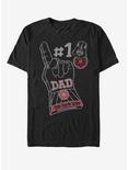 Star Wars Dad Number T-Shirt, BLACK, hi-res