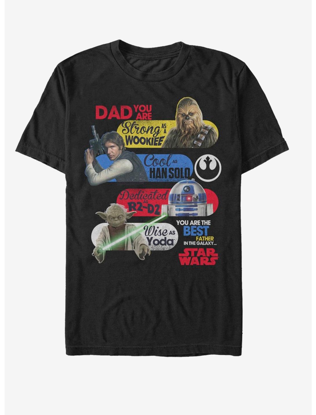 Star Wars Galaxy Dad T-Shirt, BLACK, hi-res