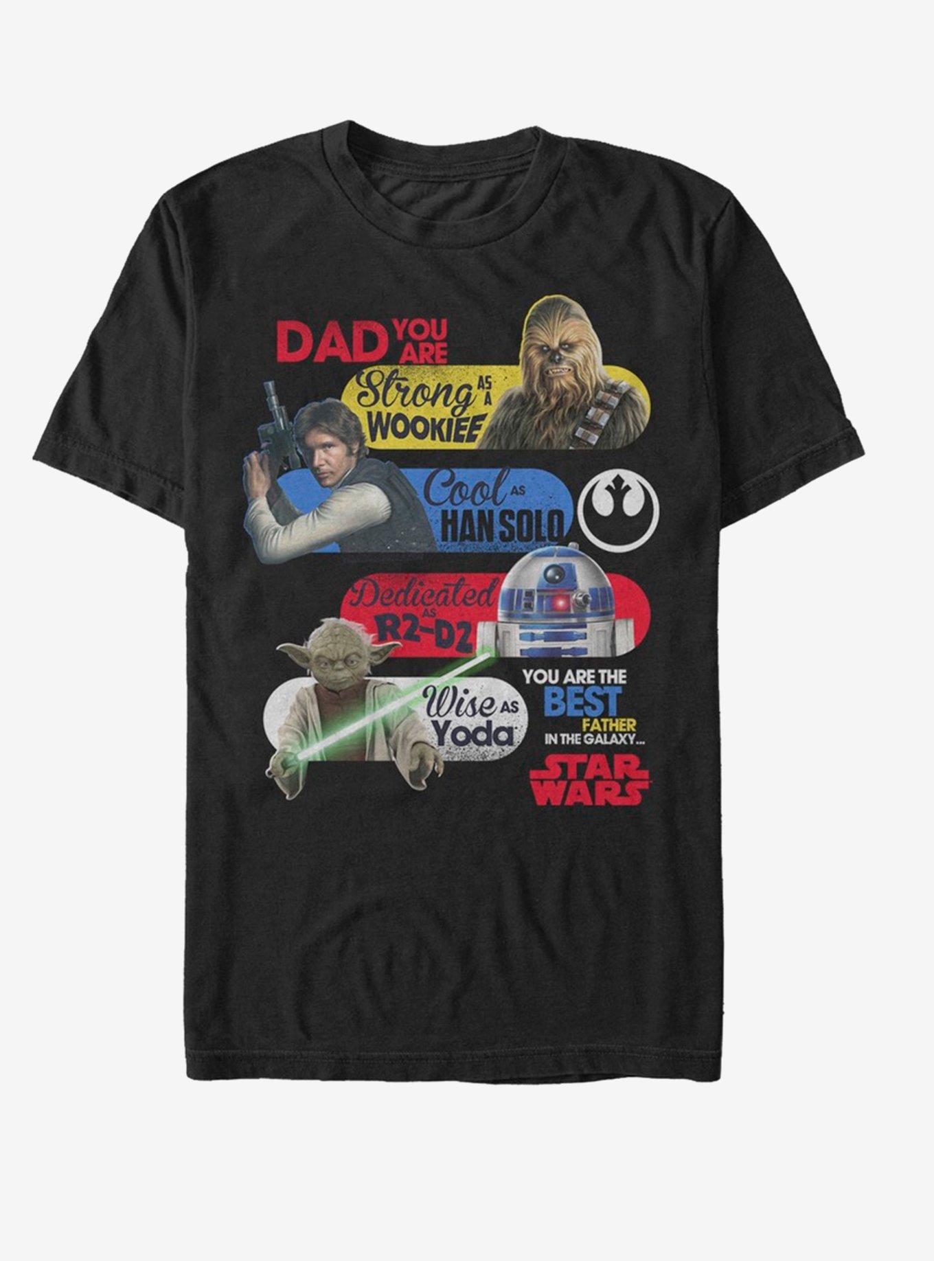 Star Wars Galaxy Dad T-Shirt, BLACK, hi-res