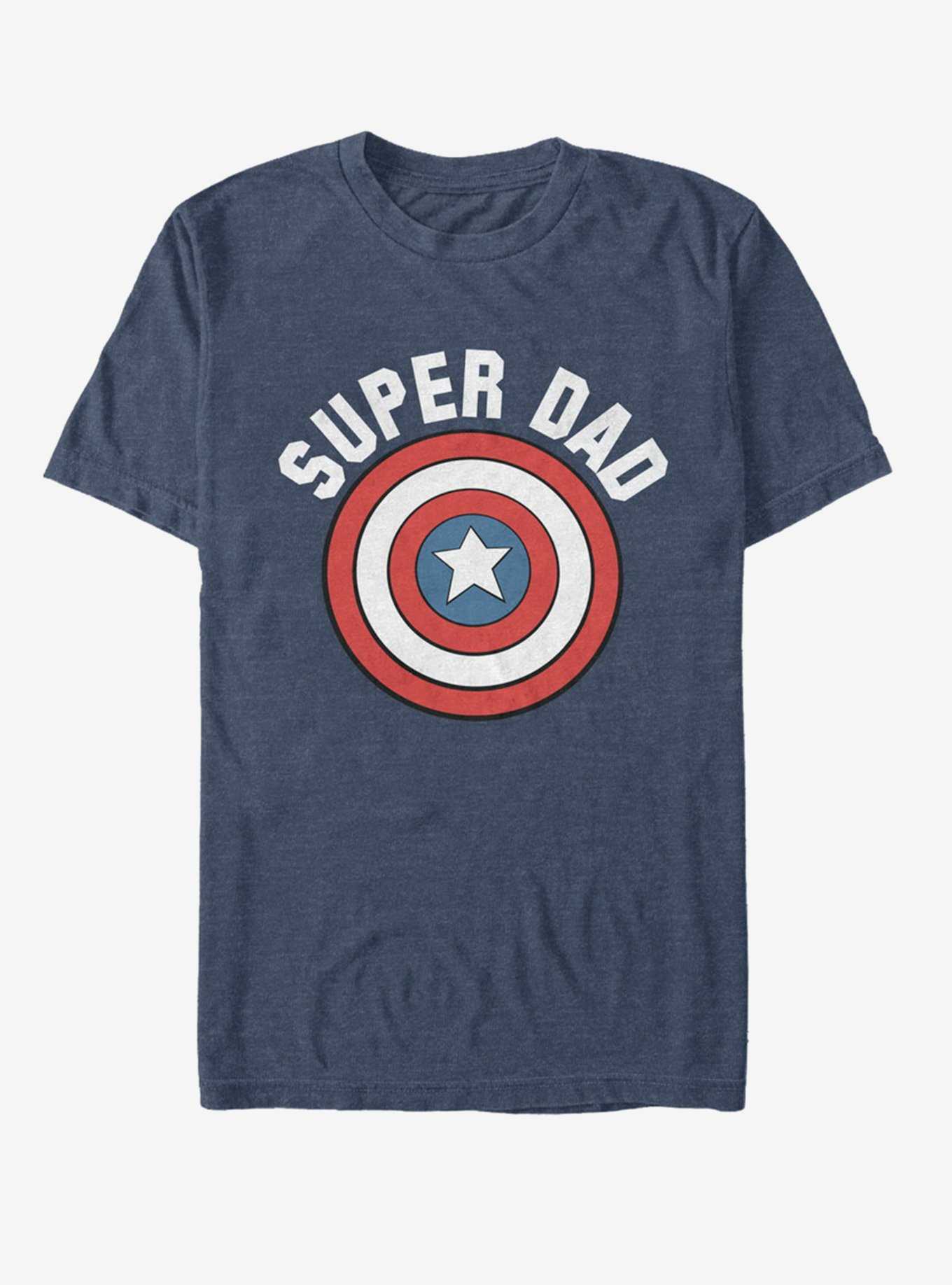 Marvel Captain America Super Dad T-Shirt, , hi-res