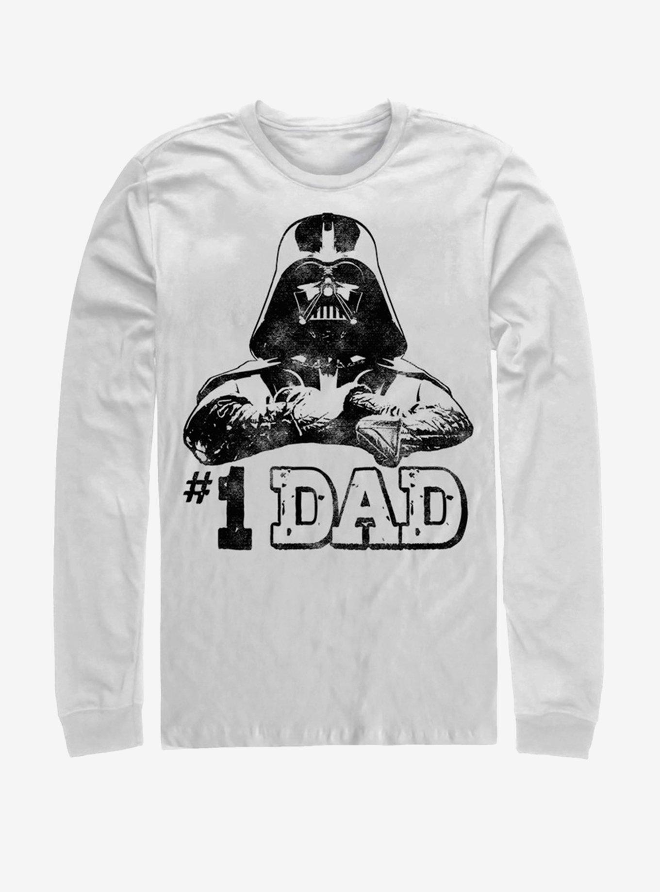 Star Wars Boss Dad Long-Sleeve T-Shirt, WHITE, hi-res