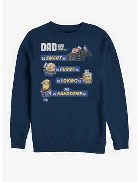 Minions As Dad As Sweatshirt, , hi-res