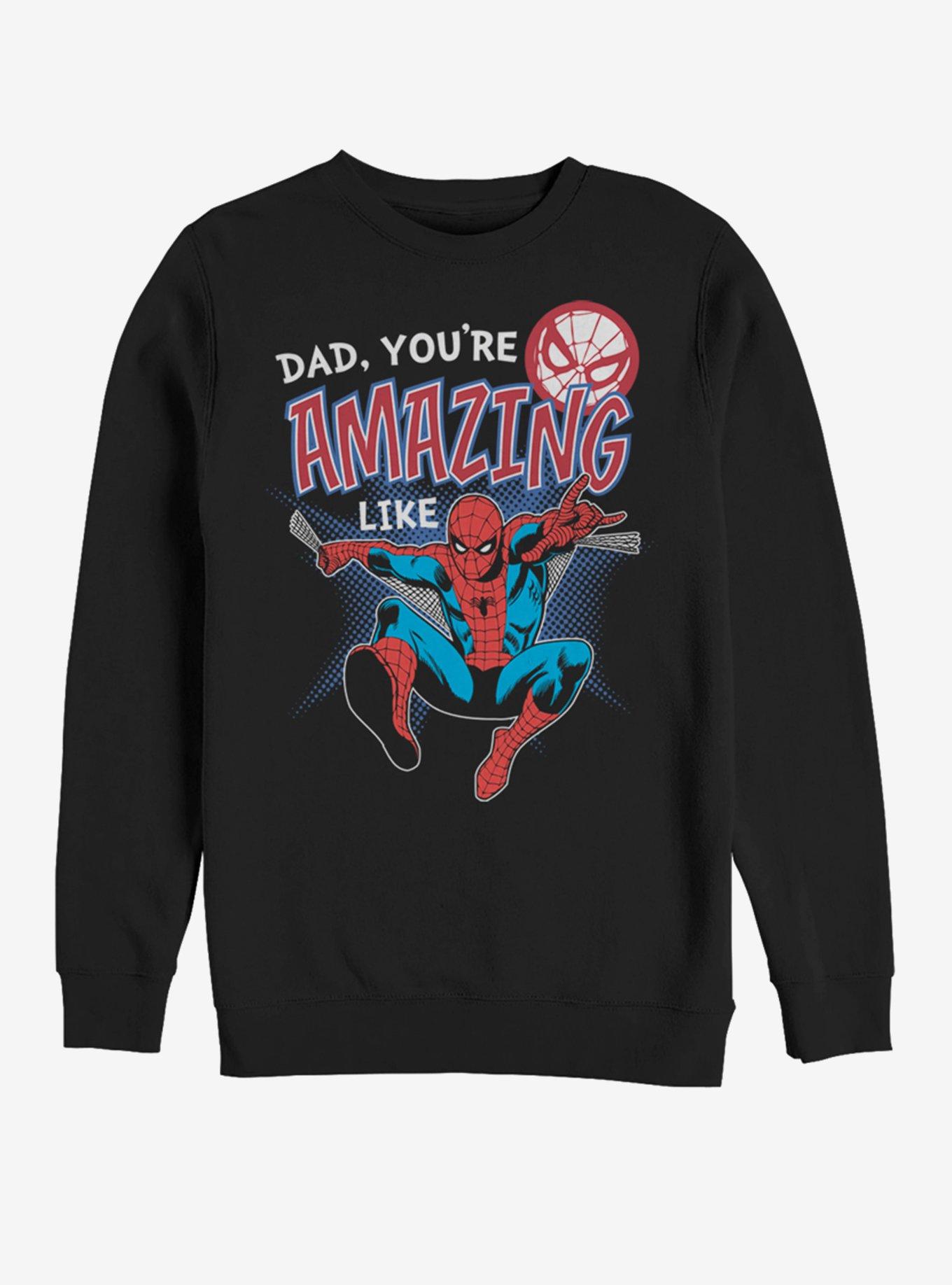 Marvel Spider-Man Amazing Like Dad Sweatshirt