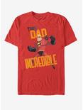 Disney Pixar The Incredibles This Dad Is Incredible T-Shirt, RED, hi-res