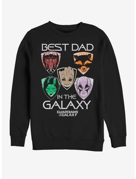 Marvel Guardians of the Galaxy Best Galaxy Dad Sweatshirt, , hi-res