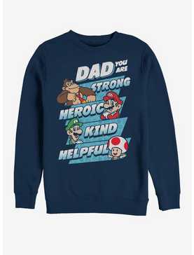 Nintendo Dad Jumble Sweatshirt, , hi-res