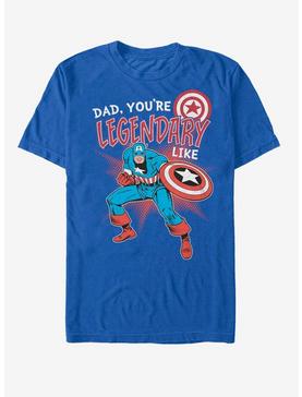 Marvel Captain America Legendary Like Dad T-Shirt, , hi-res