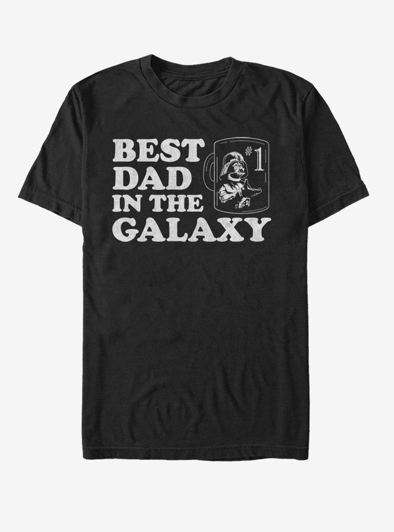 Star Wars Galactic Dad T-Shirt, BLACK, hi-res