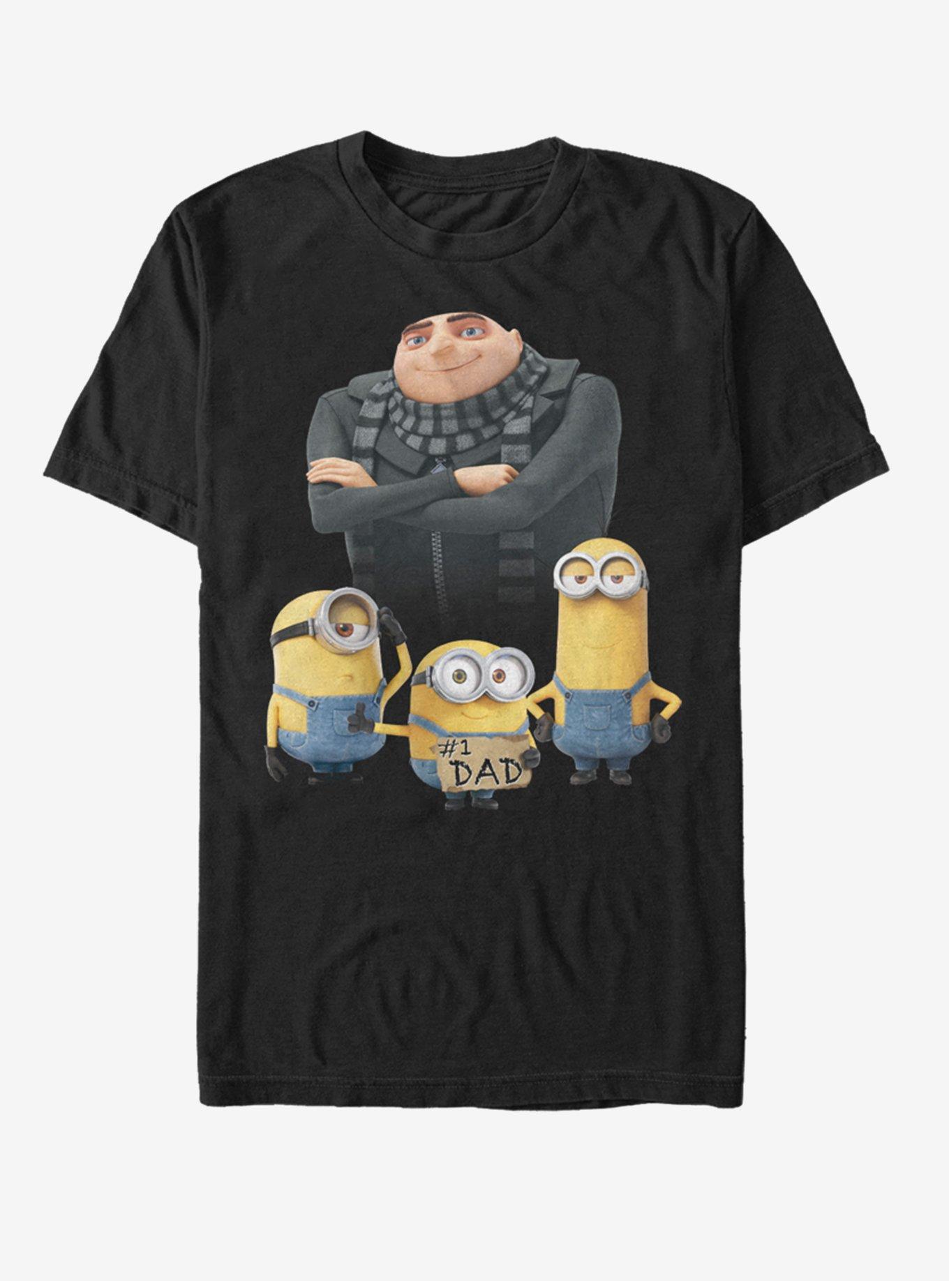 Minions Three Kids T-Shirt, BLACK, hi-res