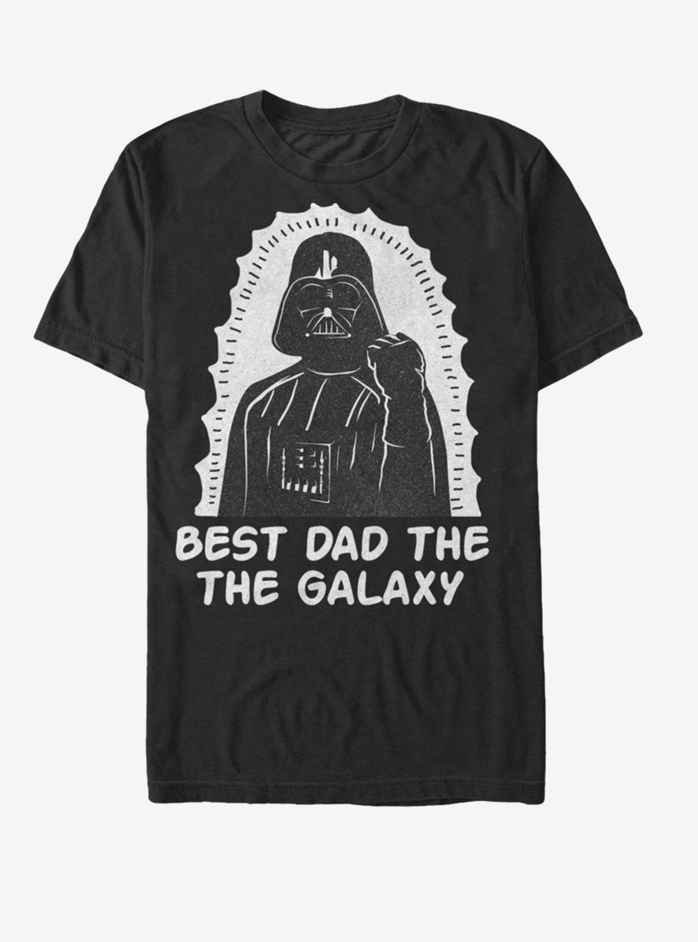 Star Wars Best Dad In the Galaxy T-Shirt, BLACK, hi-res