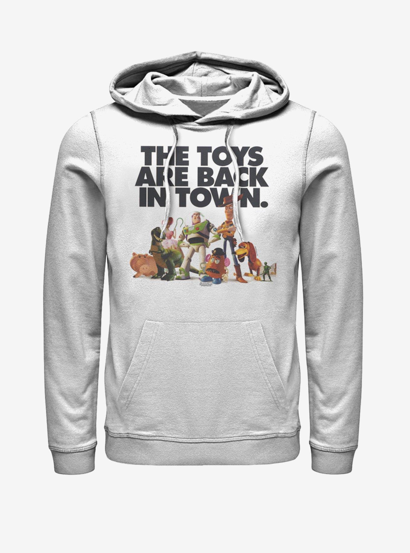 Disney Pixar Toy Story In Town Hoodie - WHITE | Hot Topic