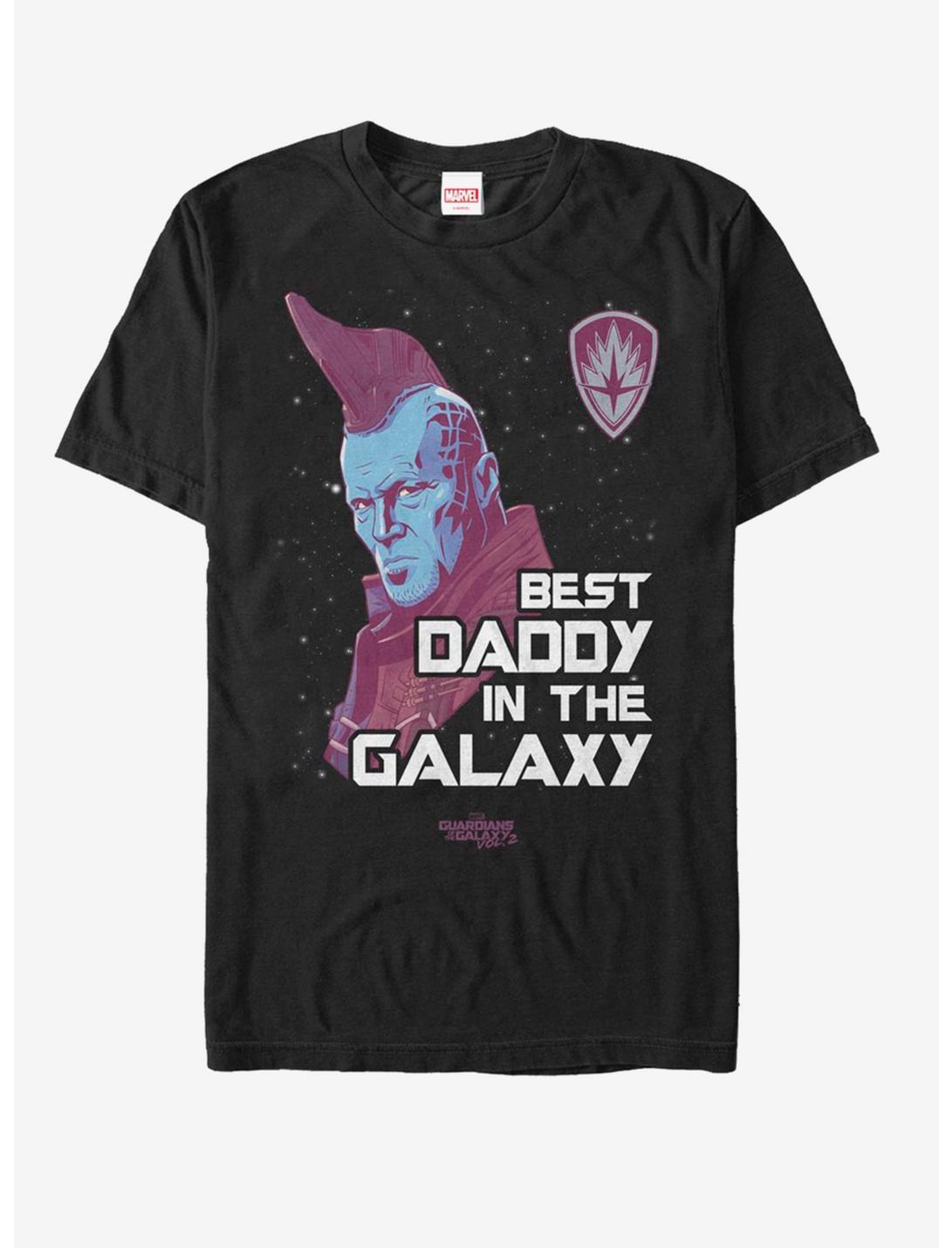 Marvel Guardians of the Galaxy Space Dad T-Shirt, BLACK, hi-res
