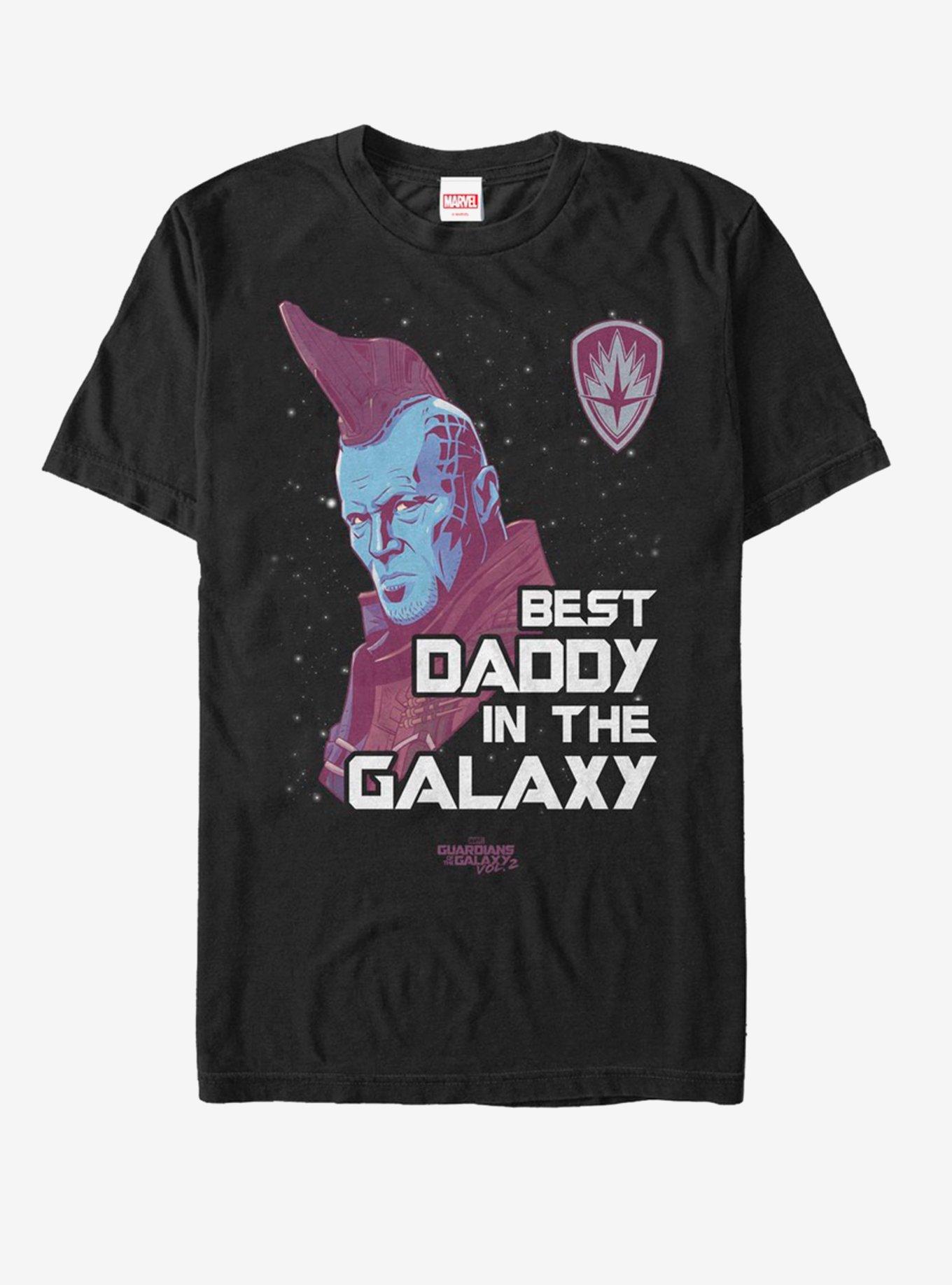 Marvel Guardians of the Galaxy Space Dad T-Shirt, BLACK, hi-res