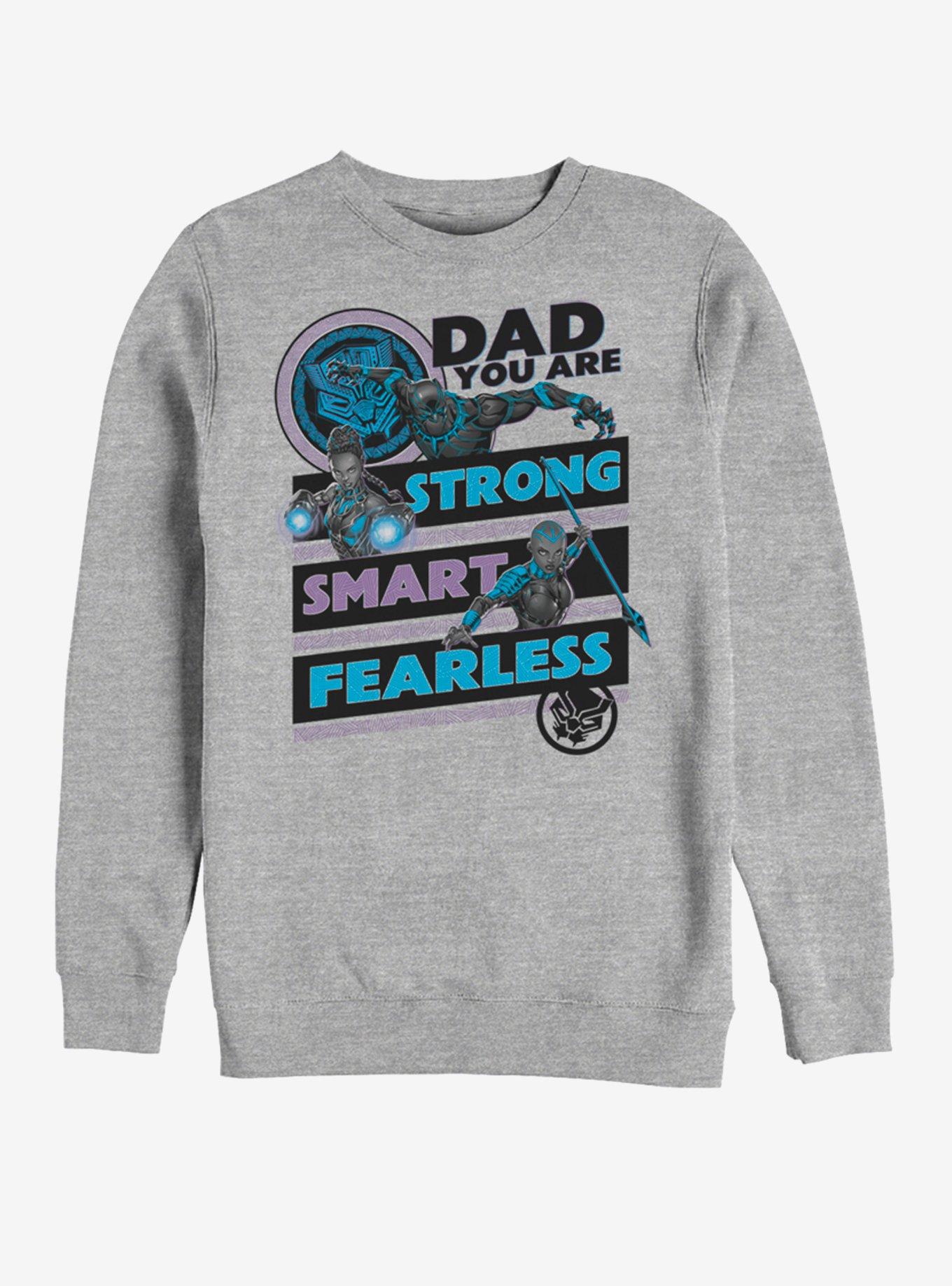 Marvel Black Panther Panther Dad Sweatshirt, ATH HTR, hi-res