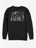 Star Wars Father Spray Sweatshirt, BLACK, hi-res