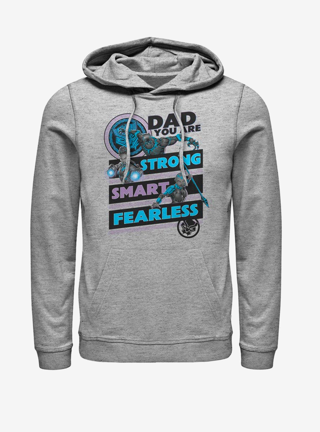 Marvel Black Panther Dad Hoodie, ATH HTR, hi-res