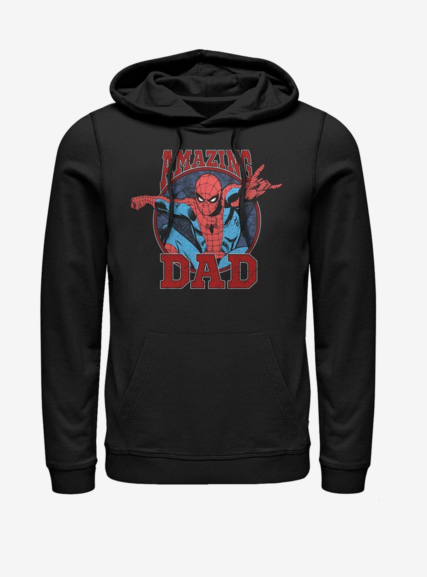 Marvel Spider-Man Amazing Dad Hoodie, BLACK, hi-res