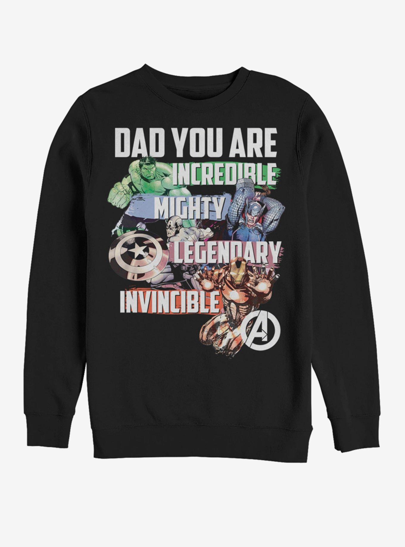 Marvel Avengers Dad Sweatshirt